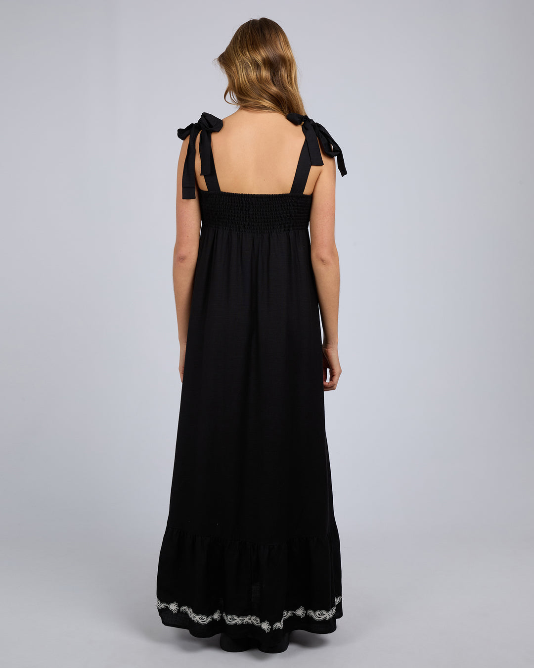 Bandera Maxi Dress Black