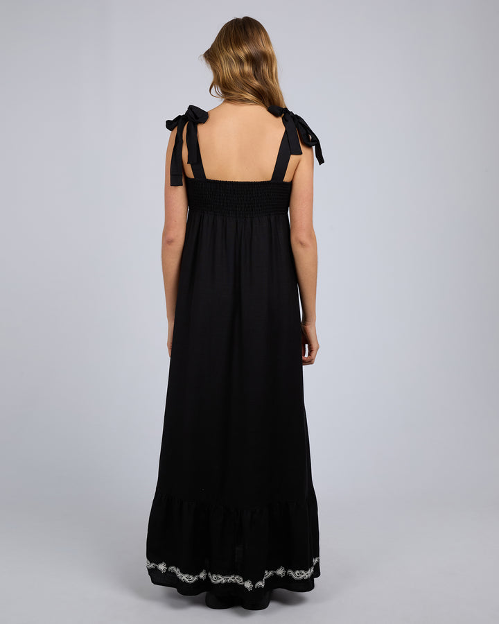 Bandera Maxi Dress Black