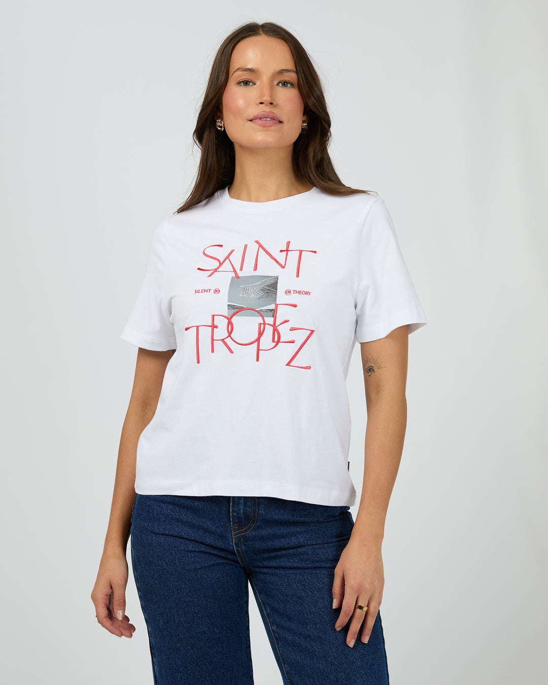 Saint Tropez Tee White