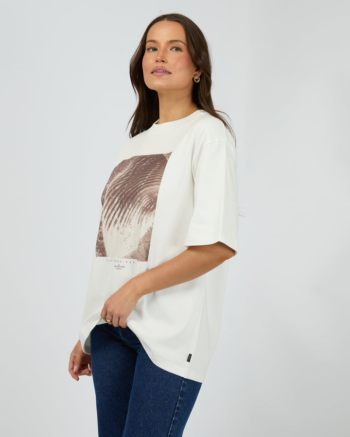 Sea Shells Tee Vintage White