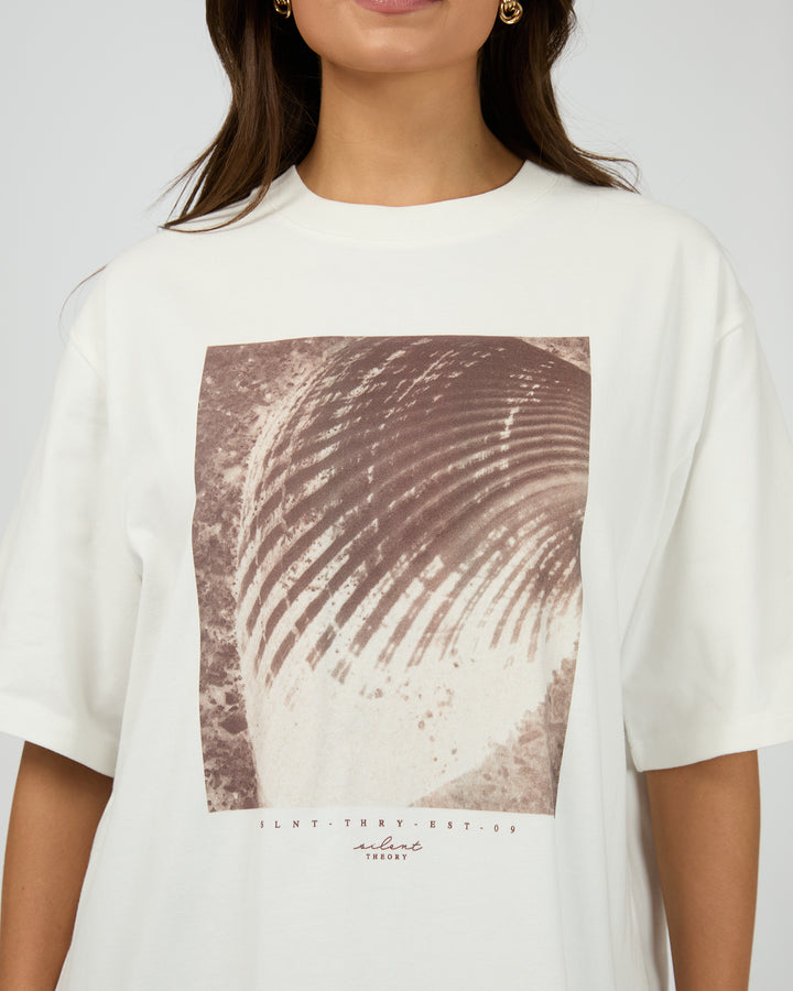 Sea Shells Tee Vintage White