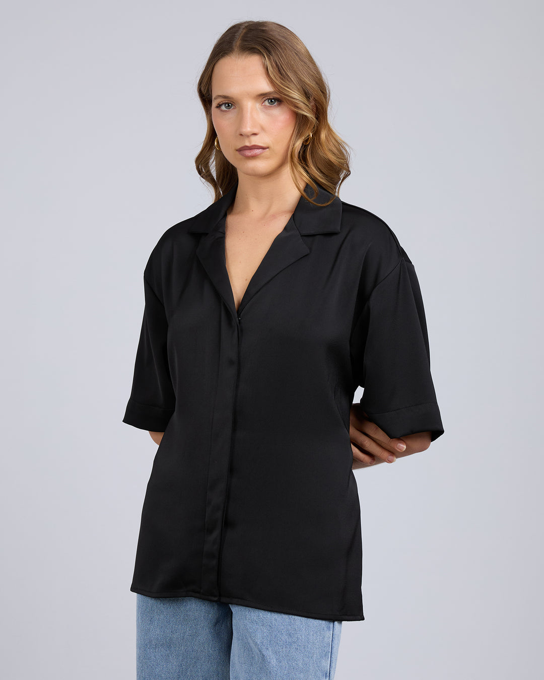 Raya Shirt Black
