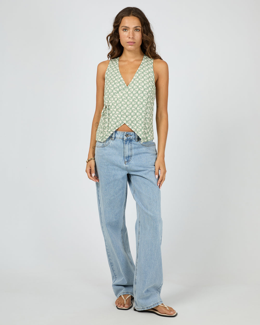 Bonnie Tie Top Print