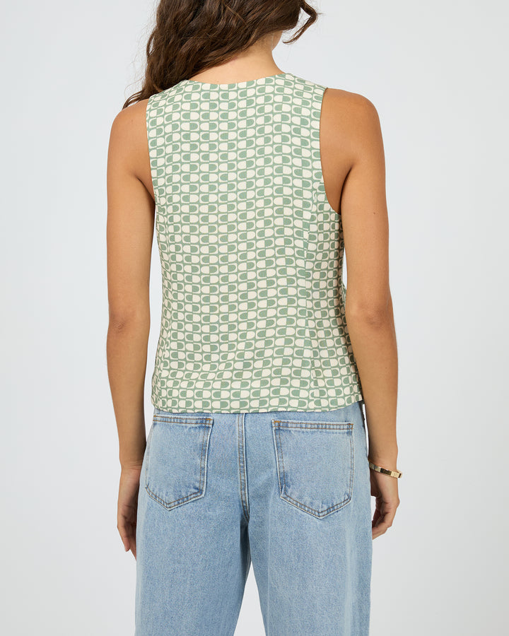 Bonnie Tie Top Print