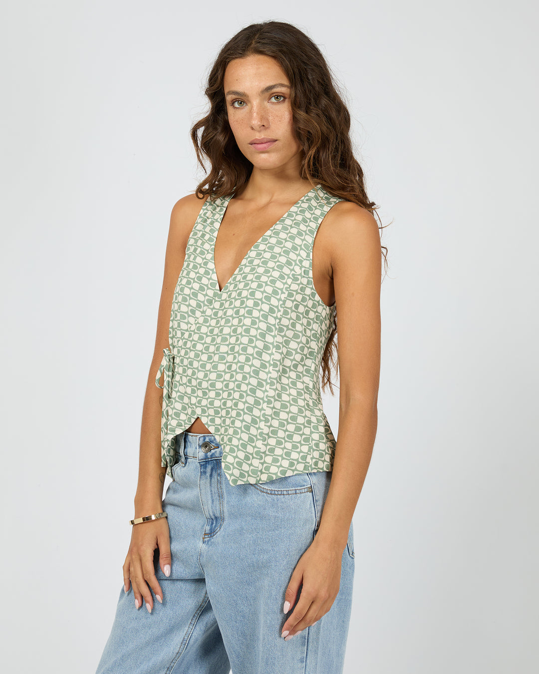 Bonnie Tie Top Print