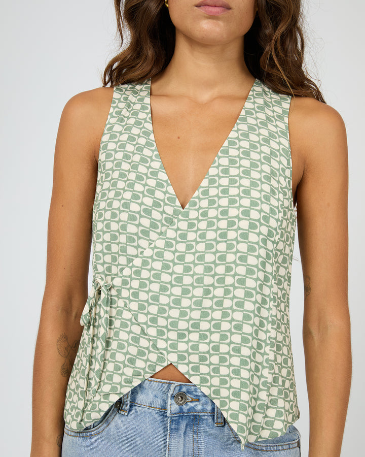 Bonnie Tie Top Print