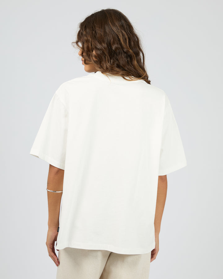 Flying Free Tee Vintage White