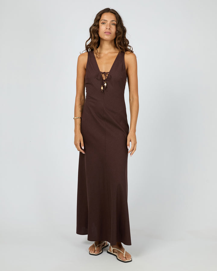 Lenni Maxi Dress Chocolate