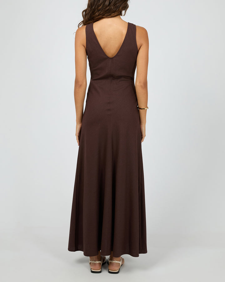 Lenni Maxi Dress Chocolate