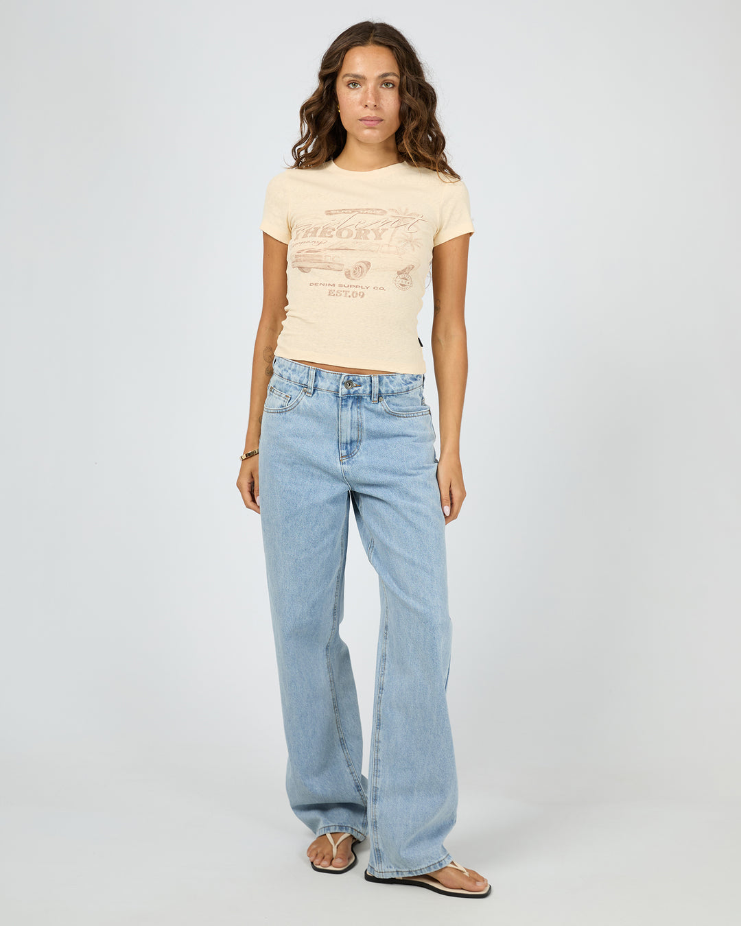 Denim Drive Tee Vanilla