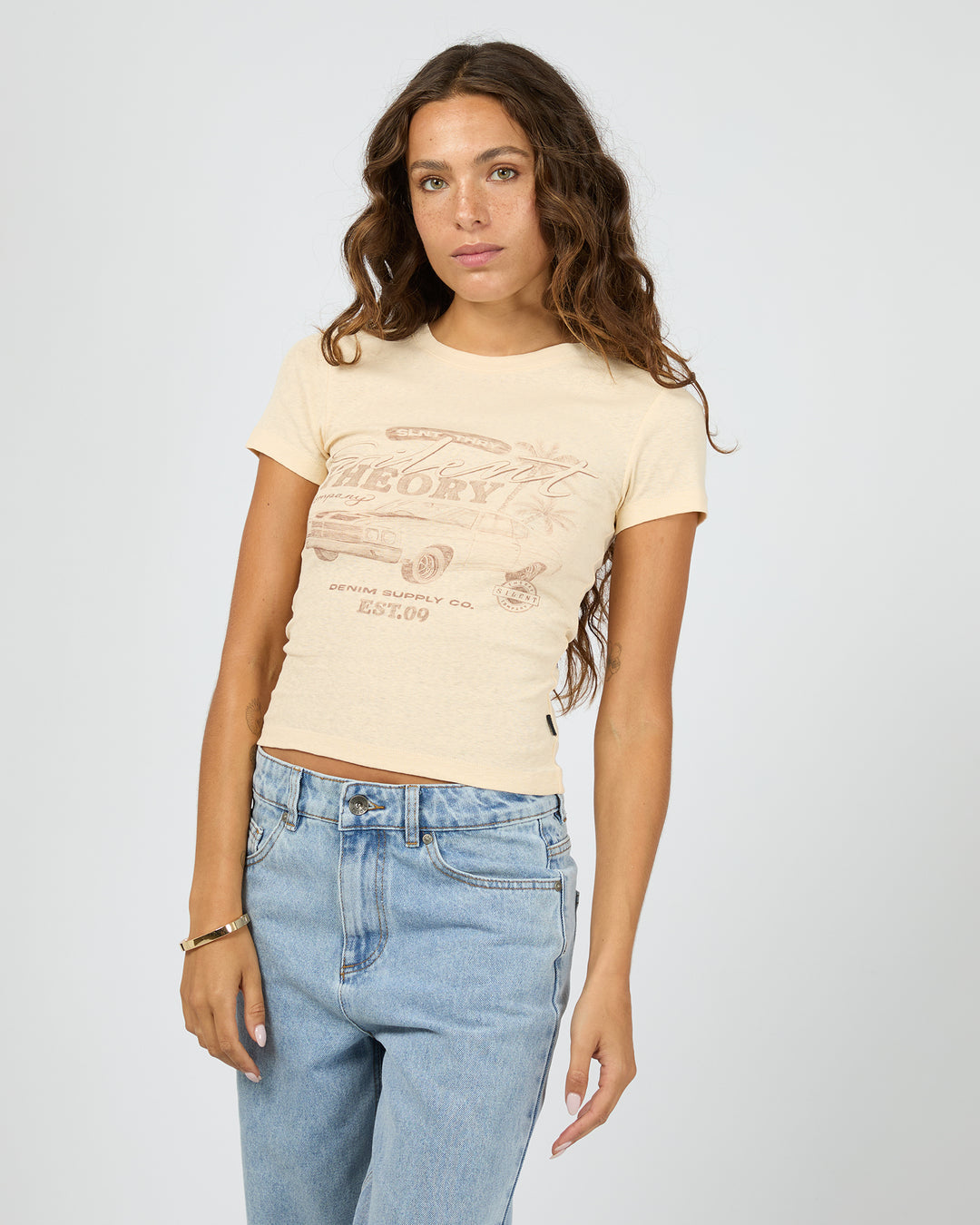 Denim Drive Tee Vanilla