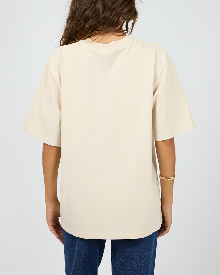 With Reason Tee Chalk