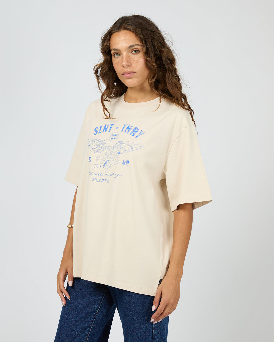 With Reason Tee Chalk