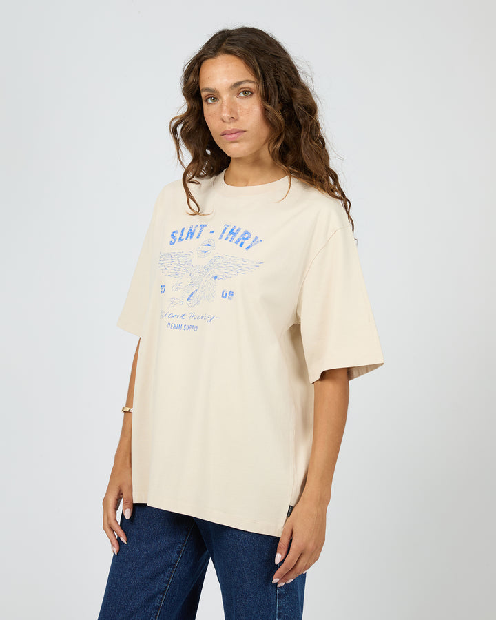 With Reason Tee Chalk