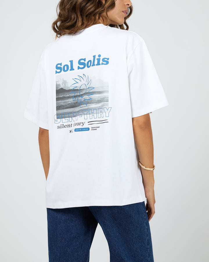 Sol Solis Tee White