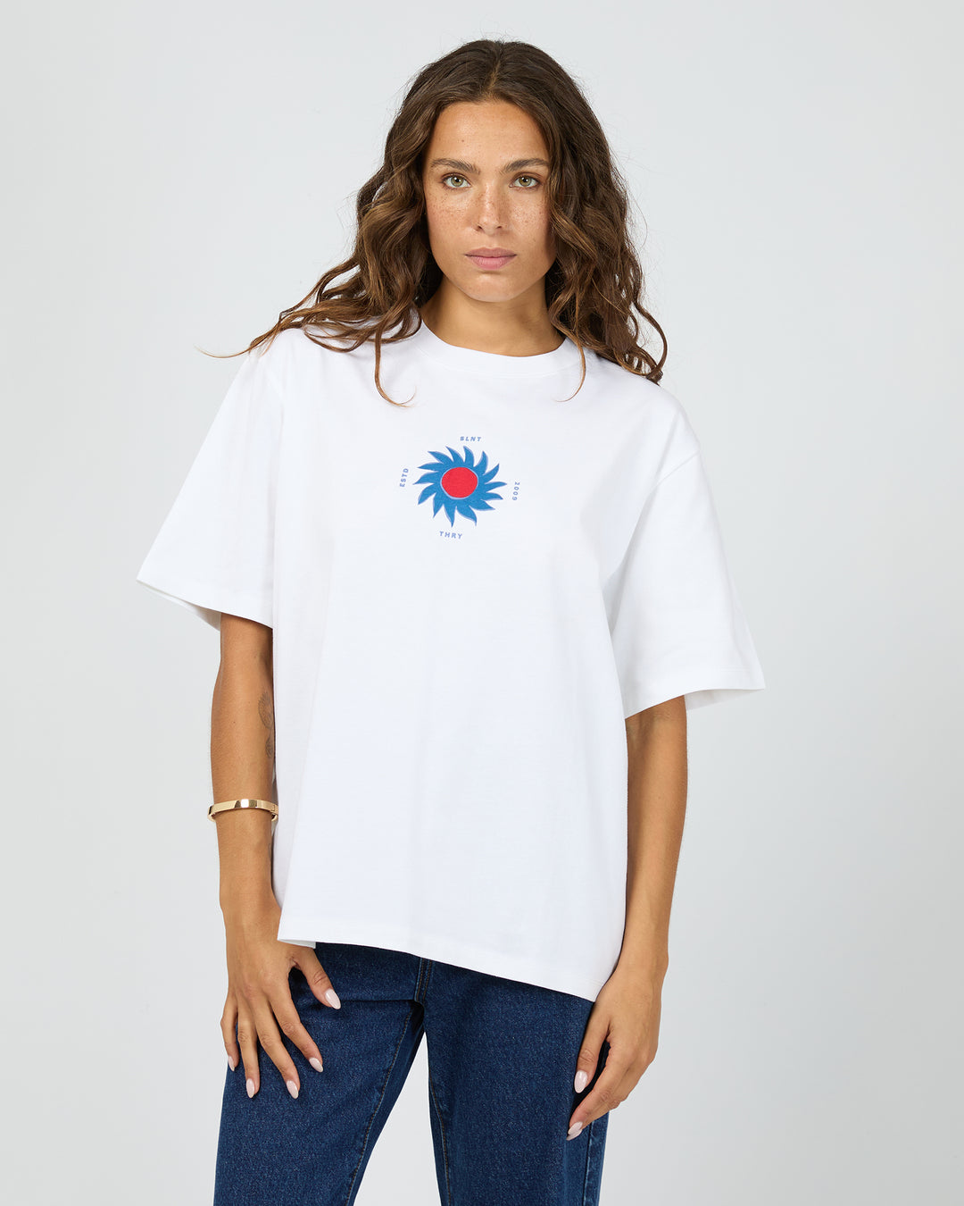 Sol Solis Tee White