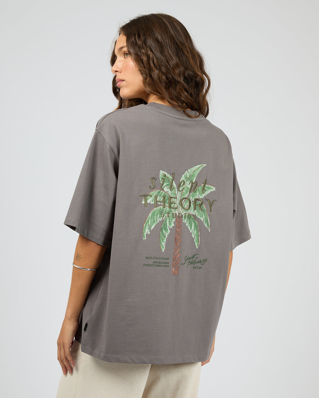 Beachside Tee Coal