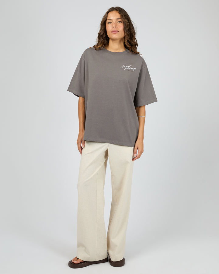 Beachside Tee Coal