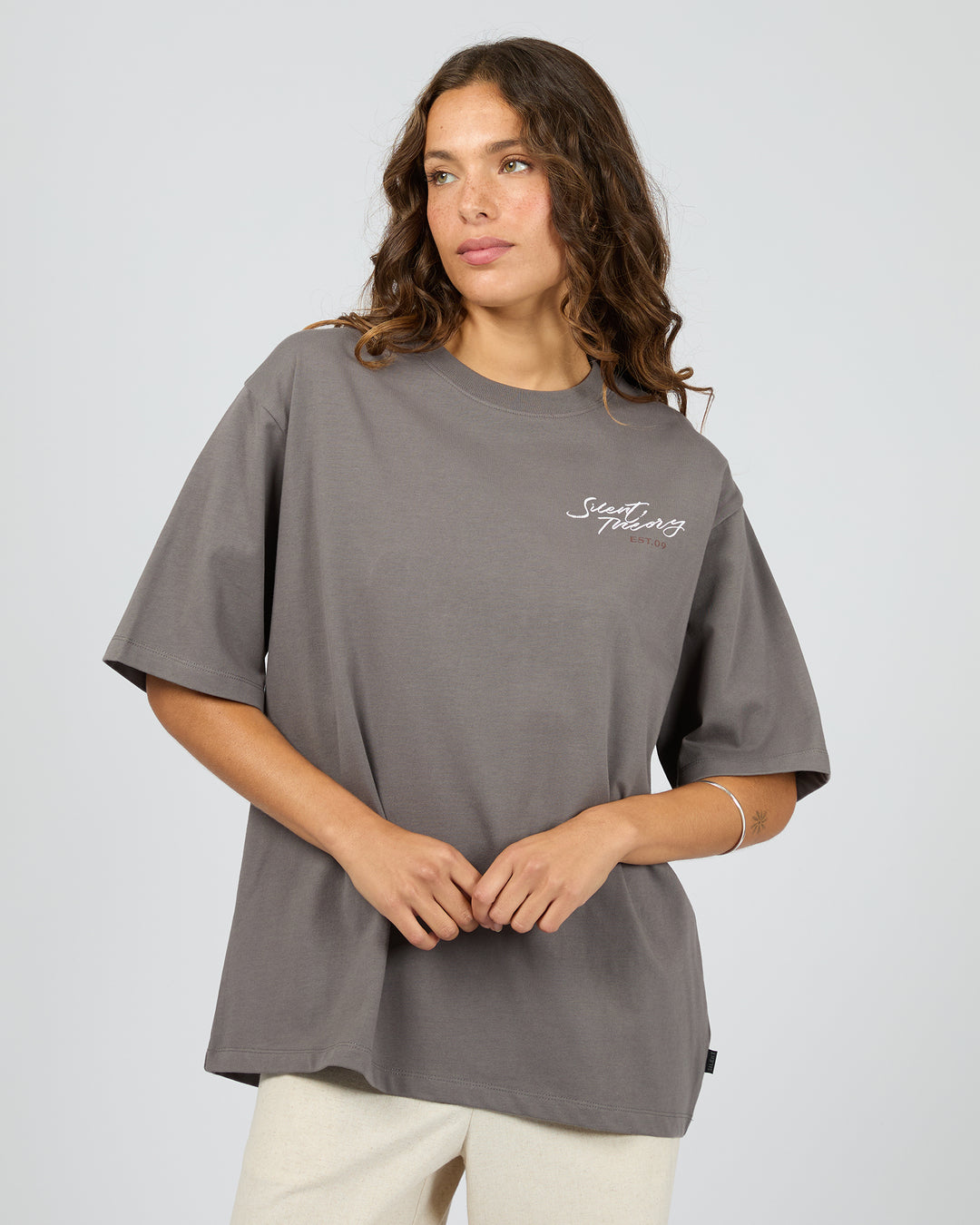 Beachside Tee Coal