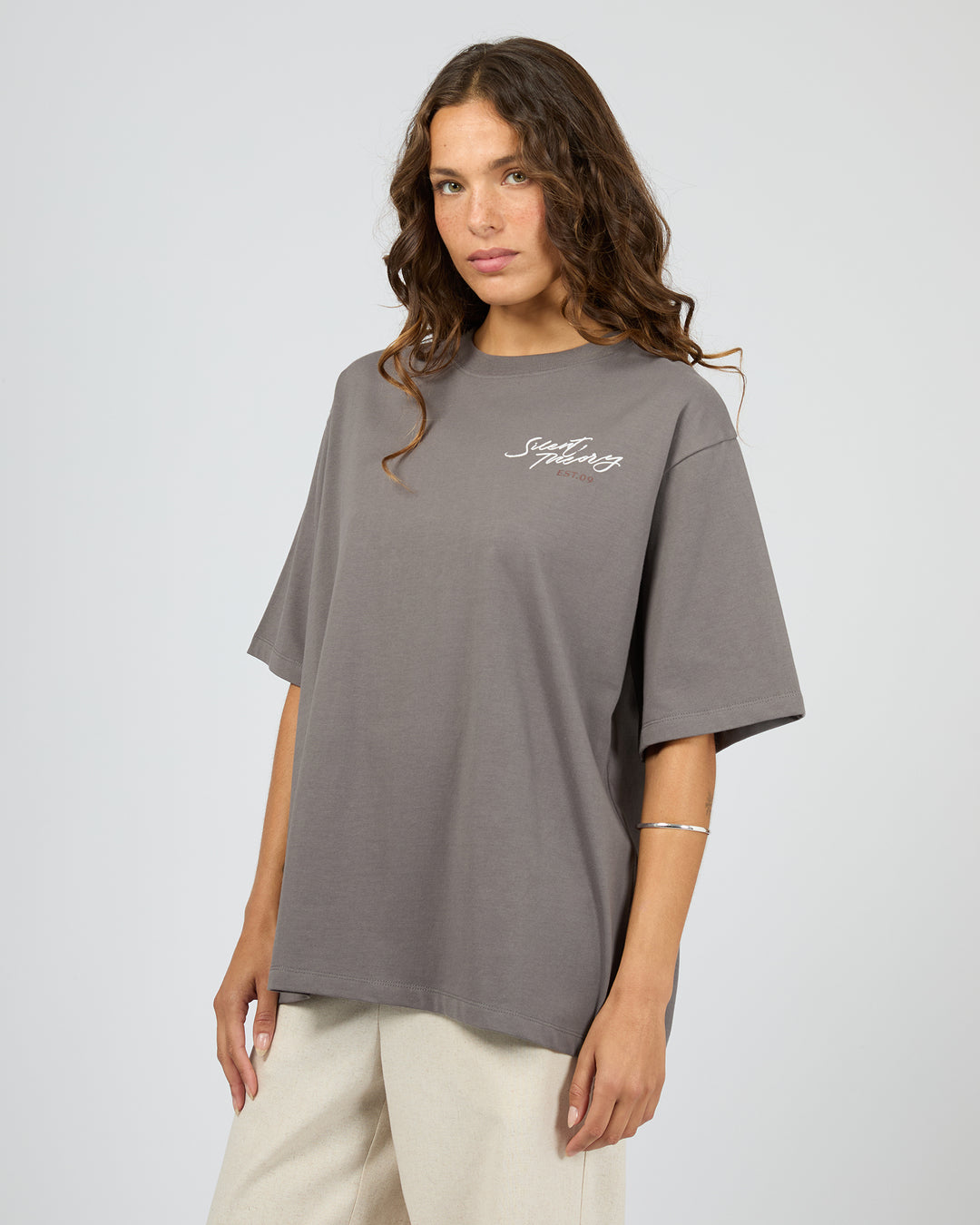 Beachside Tee Coal