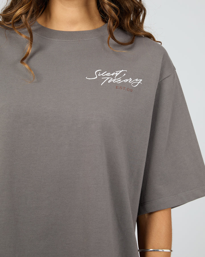 Beachside Tee Coal