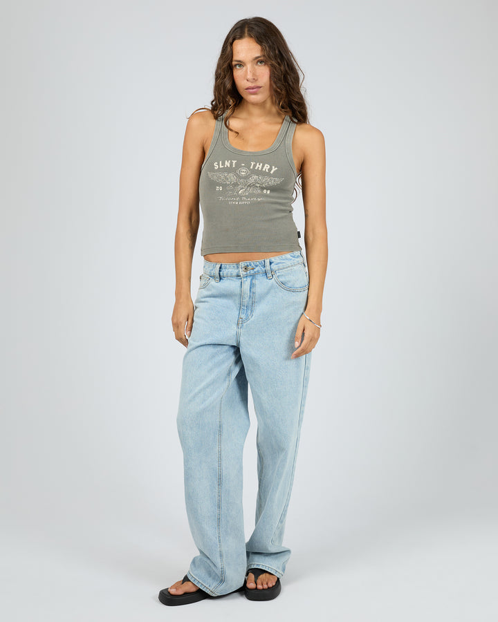 With Reason Tank Charcoal