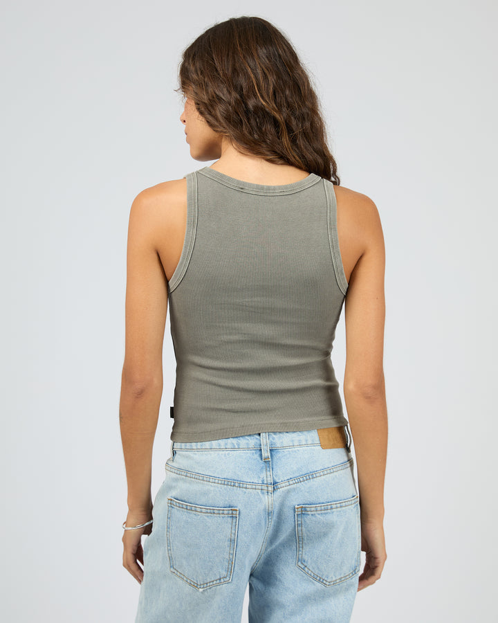 With Reason Tank Charcoal