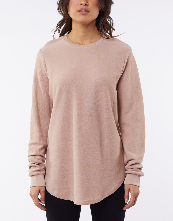 Ingrid Crew Dusty Pink