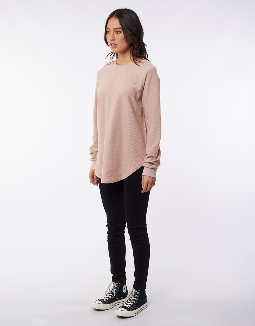 Ingrid Crew Dusty Pink