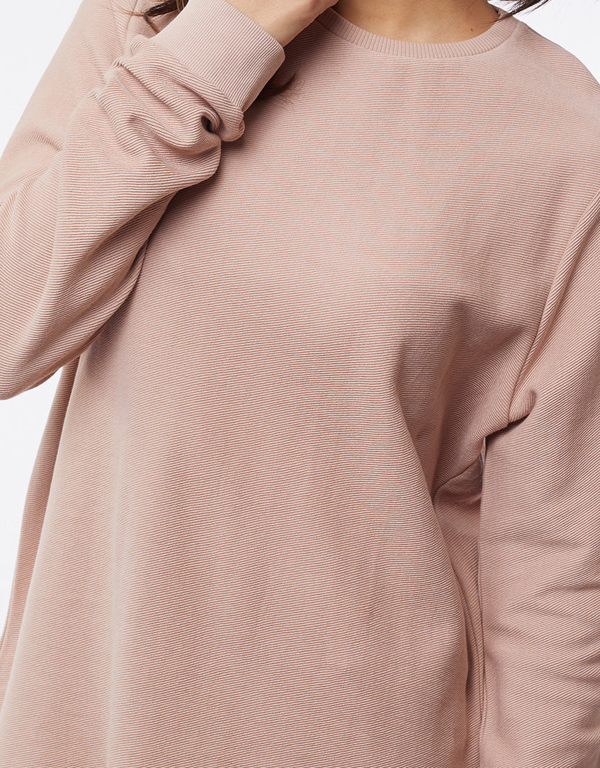 Ingrid Crew Dusty Pink