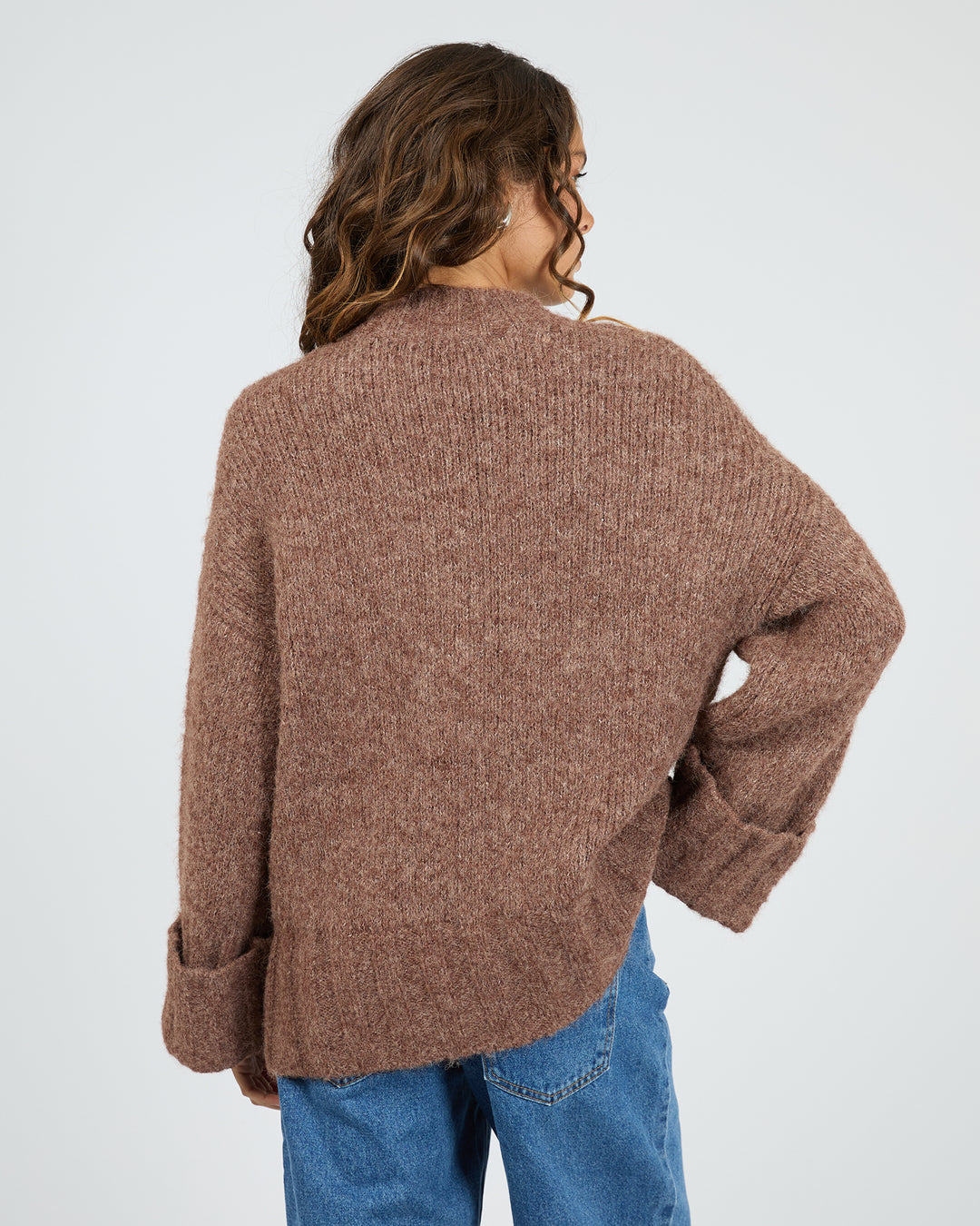 Mabel Knit Jumper Chocolate