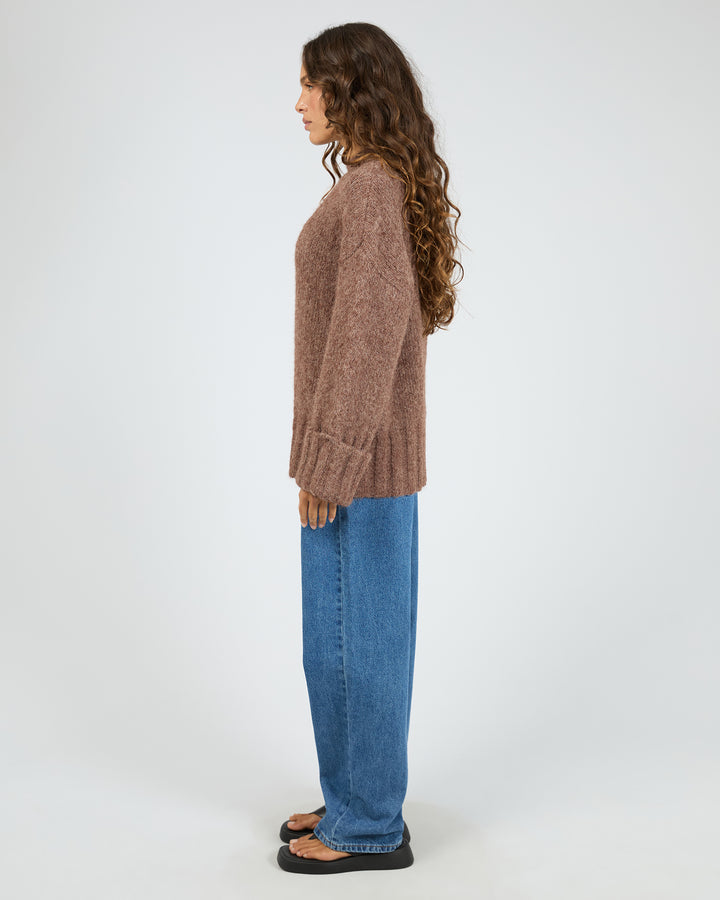 Mabel Knit Jumper Chocolate