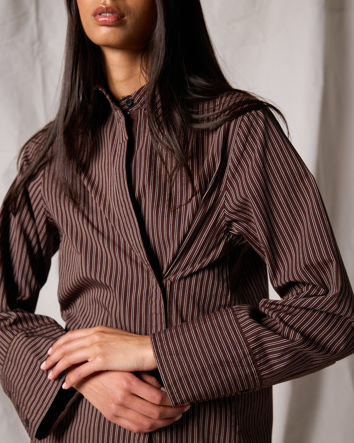 Mara Shirt Chocolate