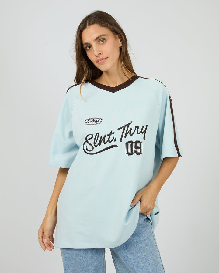 Brooklyn Sports Tee Light Blue