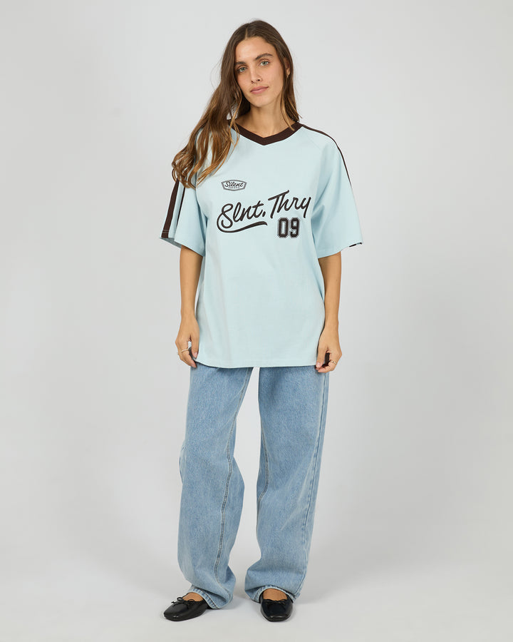 Brooklyn Sports Tee Light Blue