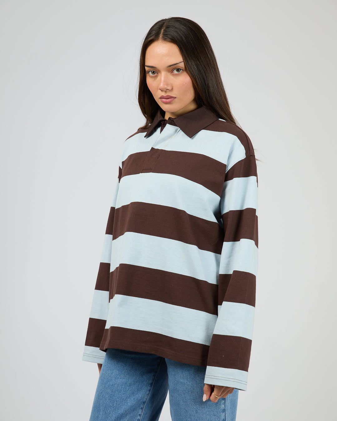 Darby Rugby Top Chocolate