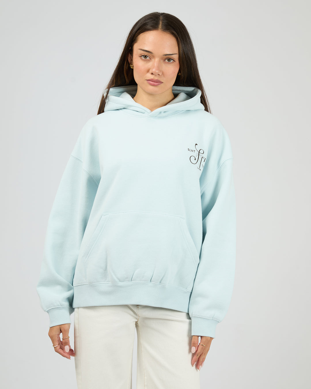 Elevated Hoodie Light Blue