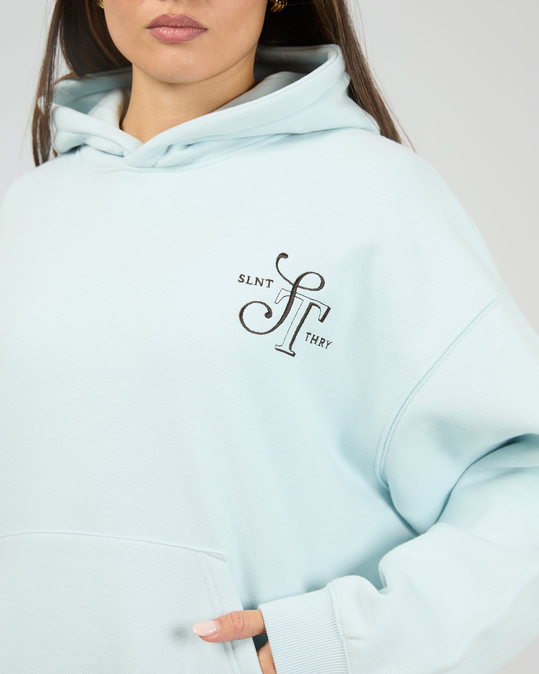 Elevated Hoodie Light Blue