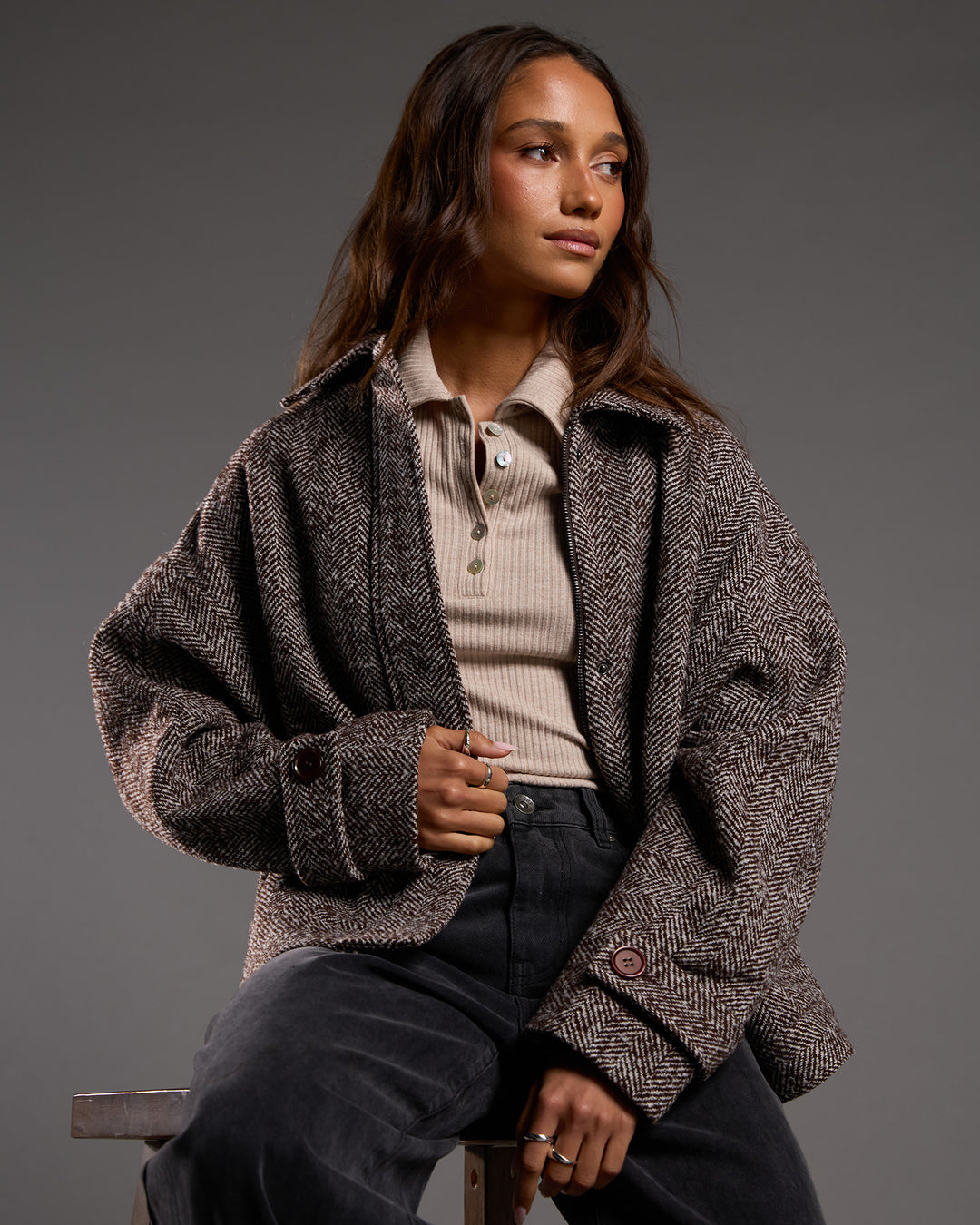 Asher Jacket Chocolate