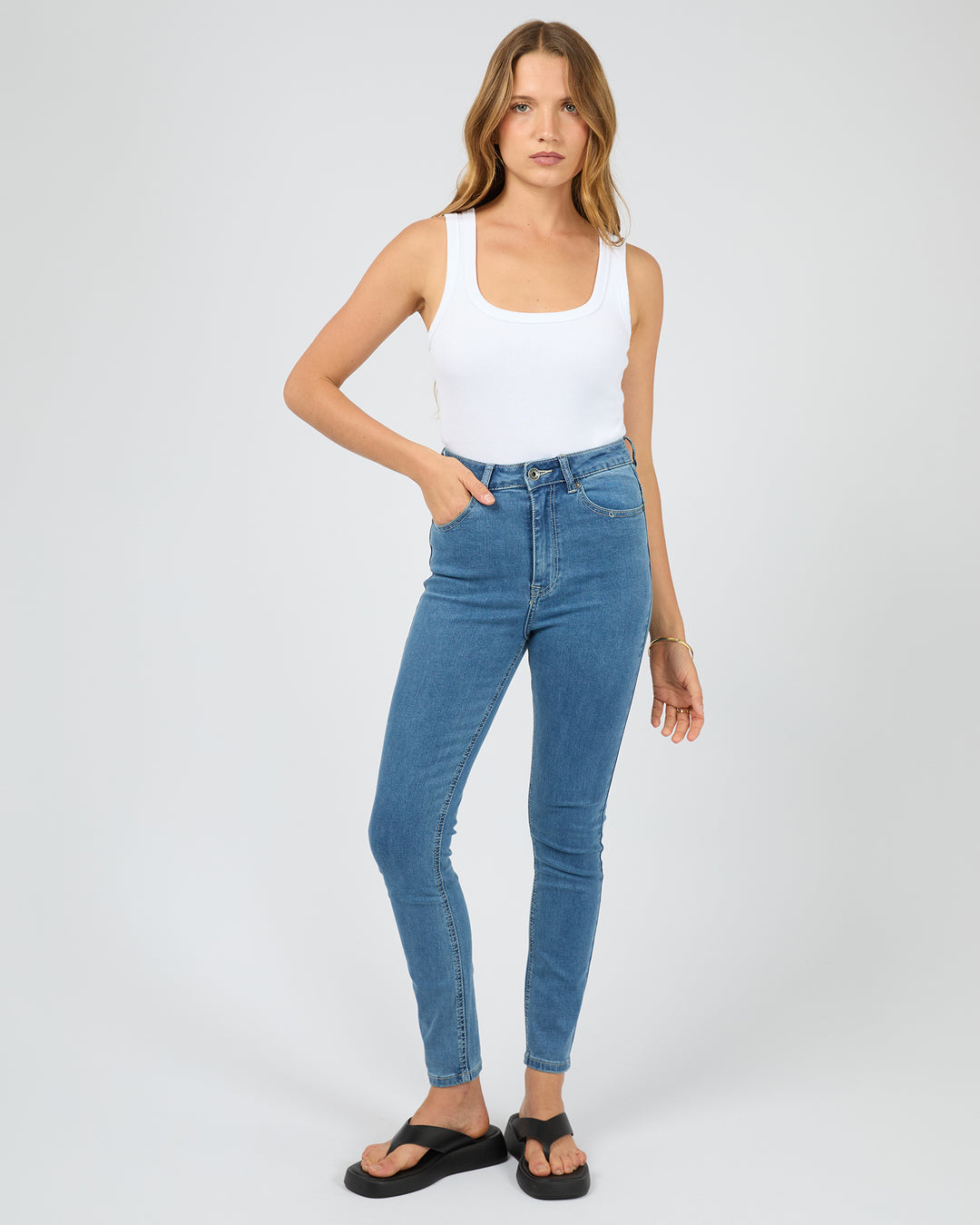 Vice High Skinny Jean Bluebell Bluebell
