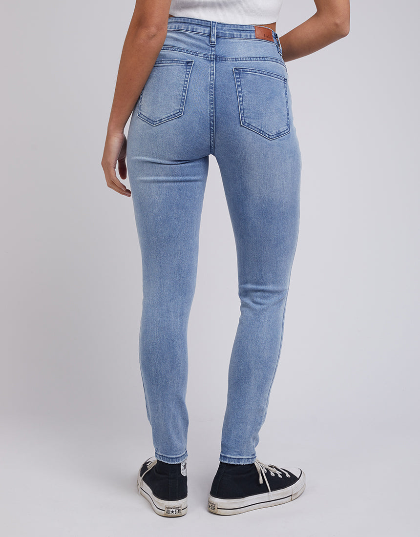 Vice High Skinny Jean Indigo Blaze