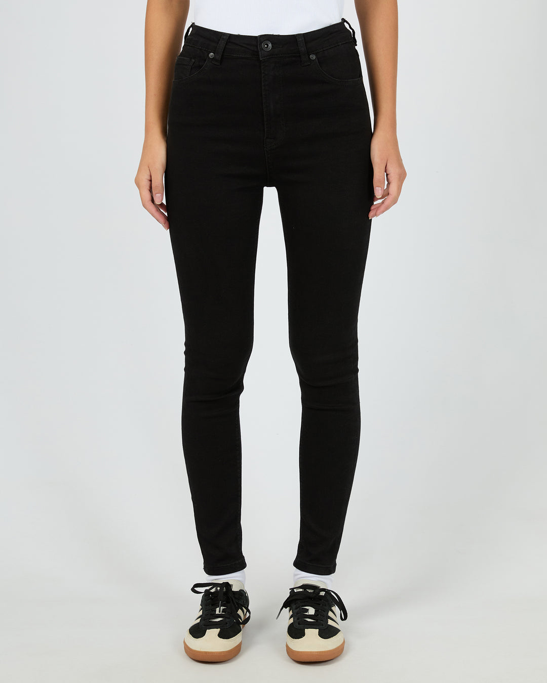 Vice High Skinny Jean Jet Black