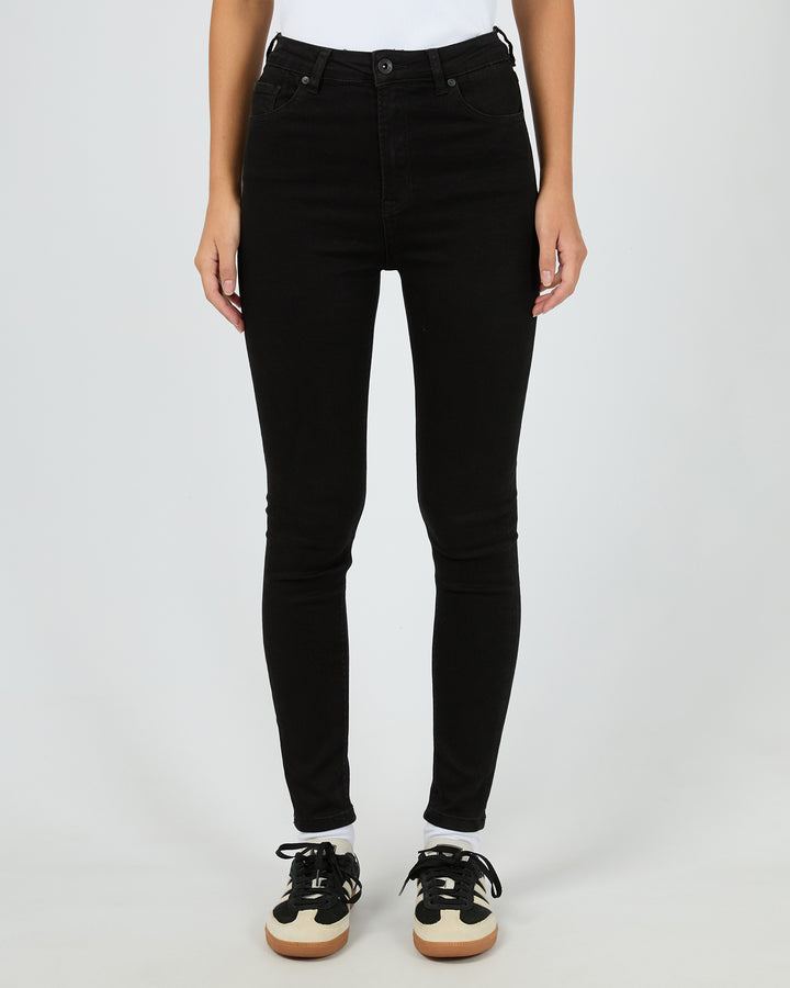 Vice High Skinny Jean Jet Black