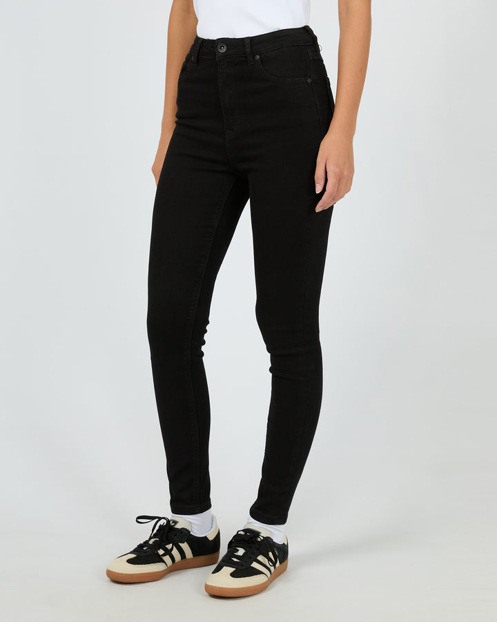 Vice High Skinny Jean Jet Black