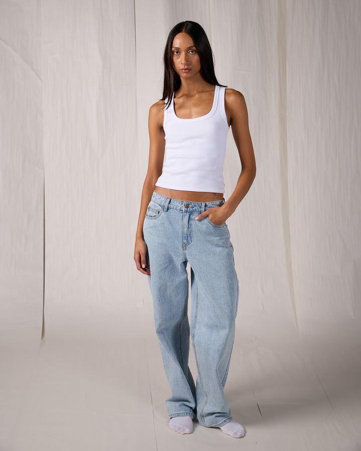 Jade Baggy Jean Light Blue