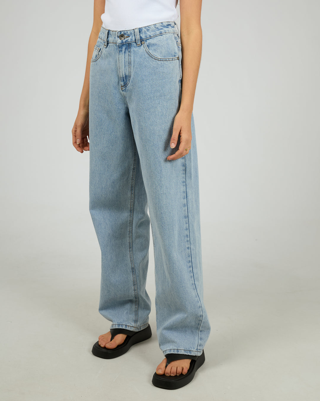 Jade Baggy Jean Light Blue