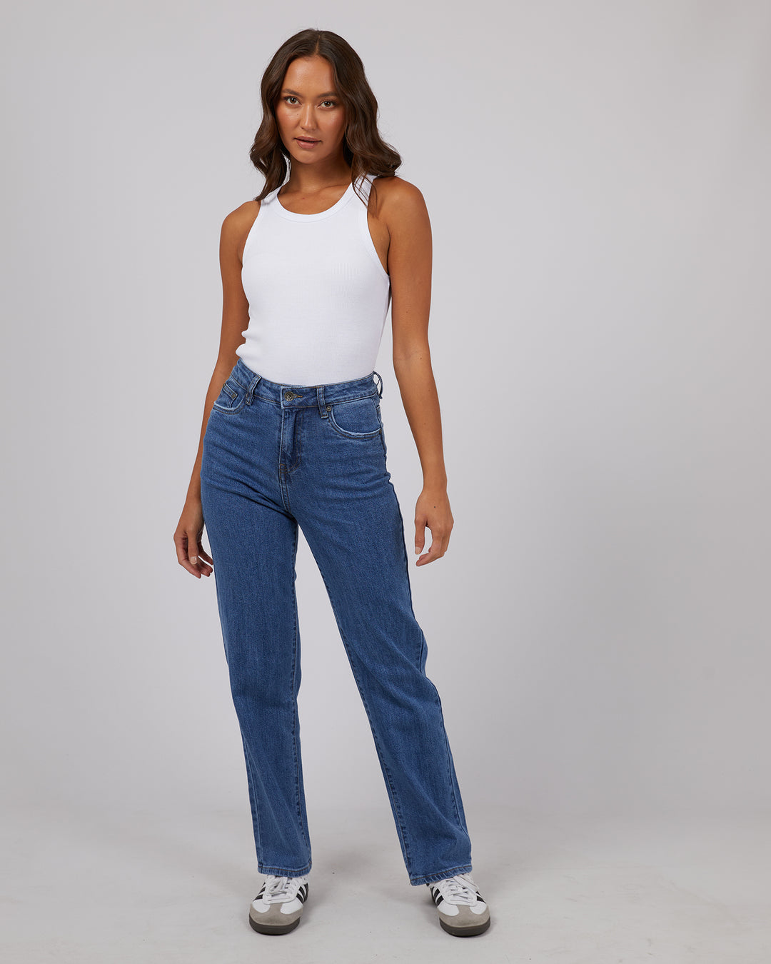 Mila Comfort Straight Jean Blue