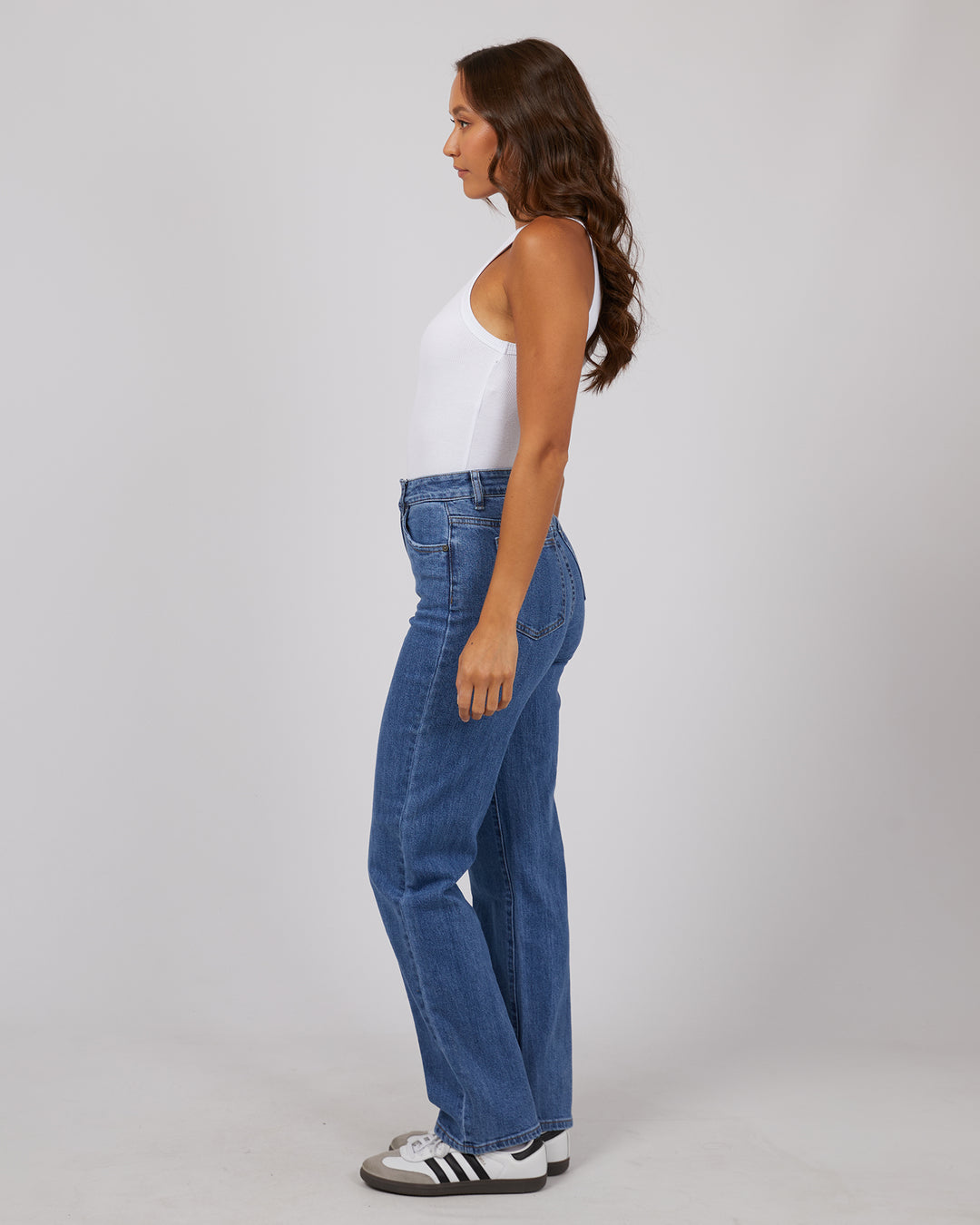 Mila Comfort Straight Jean Blue