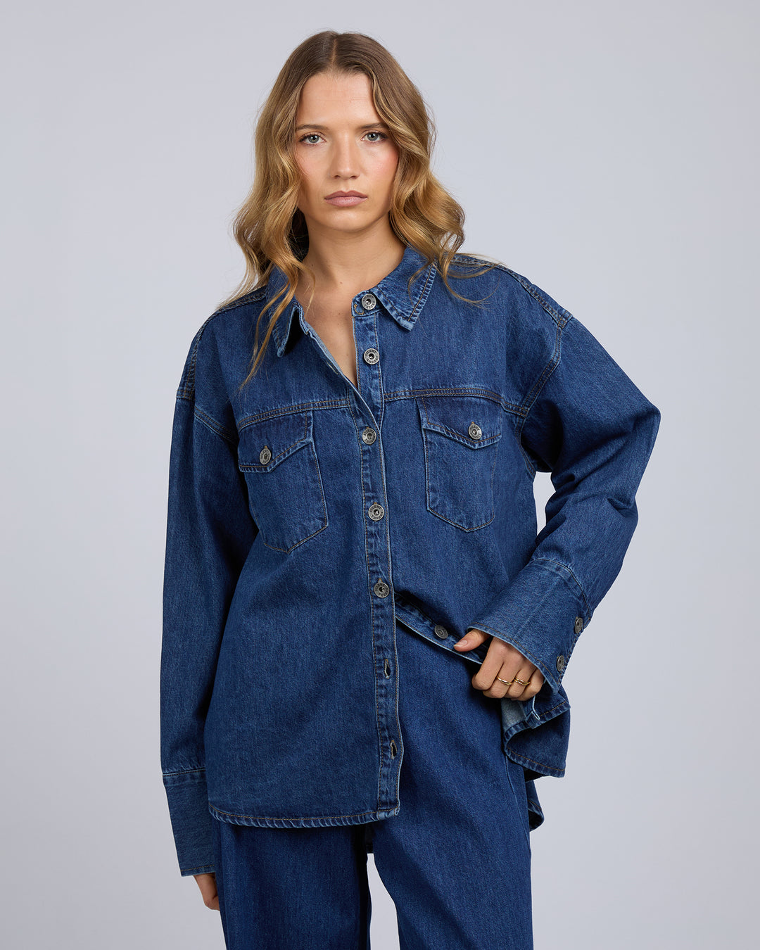 Aster Shirt Dark Blue