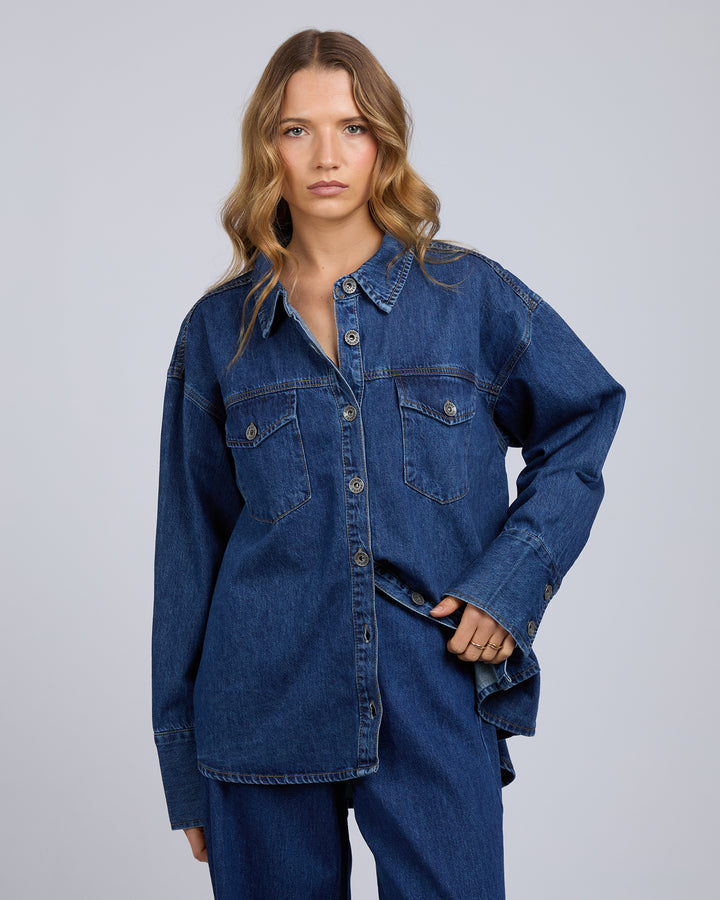 Aster Shirt Dark Blue